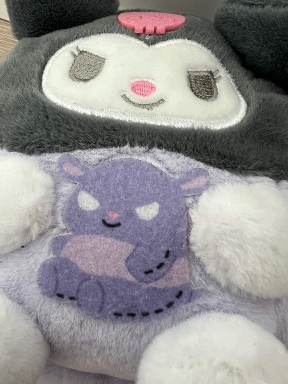 Kuromi Sanrio Mini Plush Handbag - Picture 5 of 10